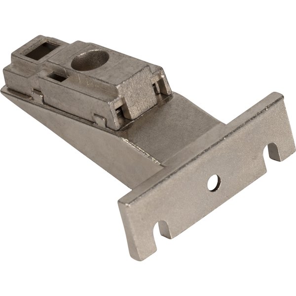 Hardware Resources HD 3 mm Non-Cam Adj Zinc Die Cast Plate No Screws for Cabinet Refacing for 500 Series Euro Hinges 400.3554.75